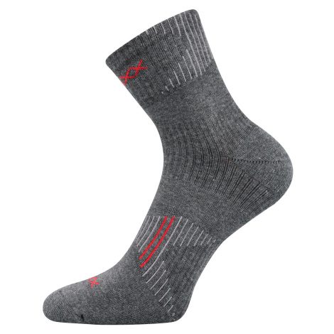 Voxx Patriot B Unisex športové ponožky BM000000578500101561 tmavo šedá melé