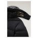 Bunda Woolrich Matt Stretch Puffer Jacket Čierna