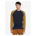 Brown and Blue Mens Sweatshirt Tom Tailor Denim - Men