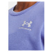 Modrá mikina Under Armour Essential Fleece Crew