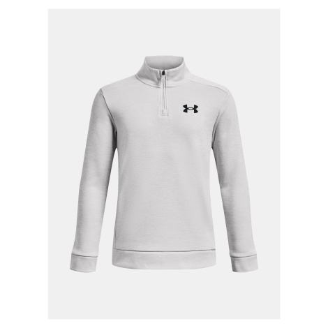 Svetlosivá chlapčenská športová mikina Under Armour