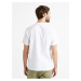 Biele pánske polo tričko Celio Desohel