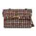 Kurt Geiger Kabelka 690-Tweed Kensington Bag 3614536609 Hnedá