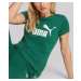 Puma tričko Ess Logo Tee W green