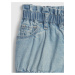 Modré dievčenské šortky z organickej bavlny GAP