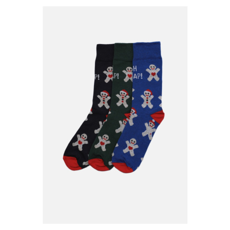 Trendyol Multicolor Men's 3-Pack Socks