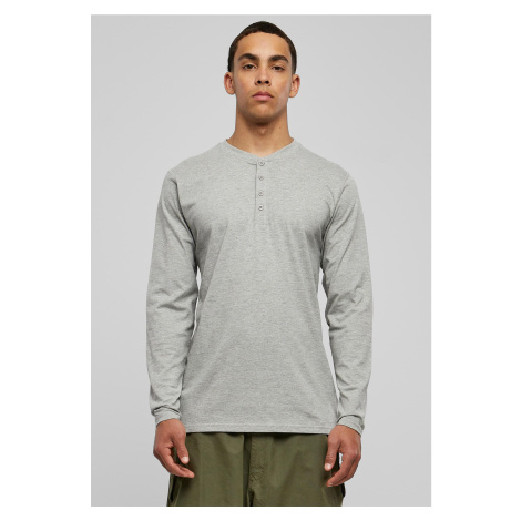 Basic T-shirt Henley L/S grey Urban Classics