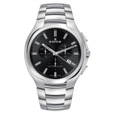 Edox 10239-3-NIN Les Bemonts Chronograph 42mm