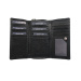 SEGALI Dámska kožená peňaženka SG-21770 čierna