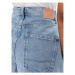Pepe Jeans Džínsové šortky Regular Skort Hw Dnm PL801123 Modrá Regular Fit