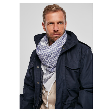 Shemag scarf blue/wht