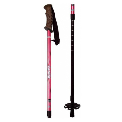 červené nordic walking a trekové palice