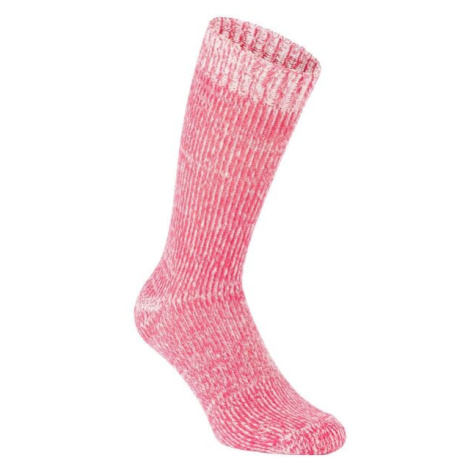 NATURA VIDA COCOON WOOL Dámske ponožky, ružová, veľkosť