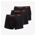 Hugo Boss Logo-Waistband Stretch Trunks 3-Pack Black