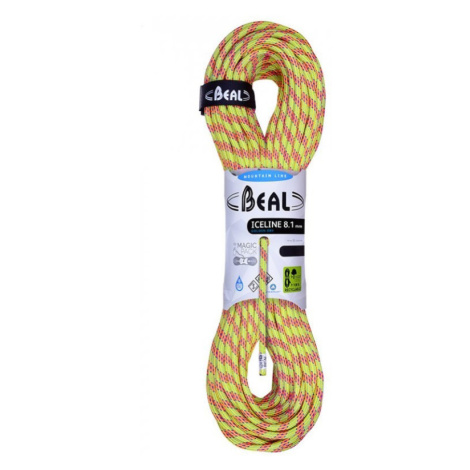 Lezecké lano Beal Ice Line 8,1 mm Farba: zelená