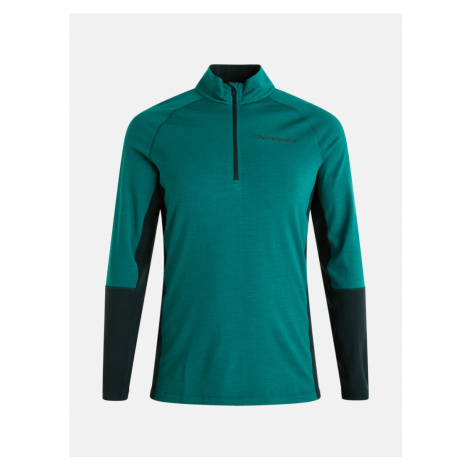 Termo Bielizeň Peak Performance M Magic Half Zip Green Ivy/Glazed