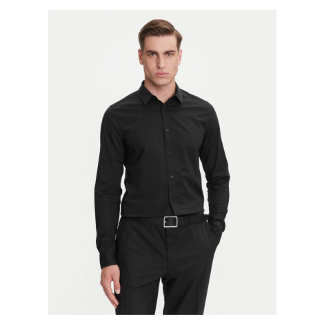 Calvin Klein Jeans Košeľa J30J324614 Čierna Slim Fit