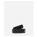 Opasok Karl Lagerfeld K/Plak Leather Belt H3.5 Black