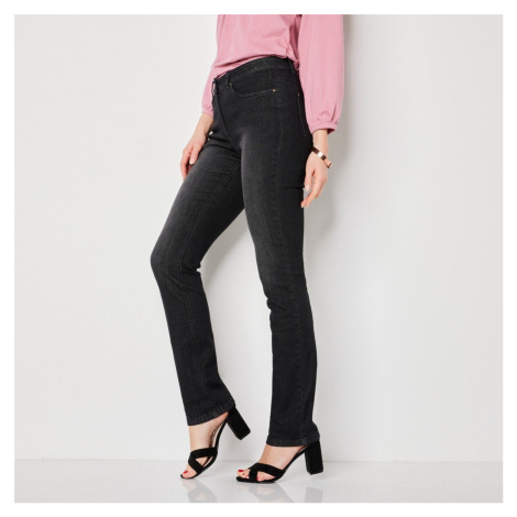 Strečové rovné džínsy Blancheporte