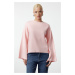 Trendyol Pink More Sustainable Basic Knitwear Sweater