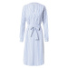rosemunde Košeľové šaty  nebesky modrá / biela