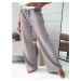 DARAMY Women's Wide Trousers Grey Dstreet