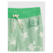 Zelené chlapčenské tepláky batika logo GAP