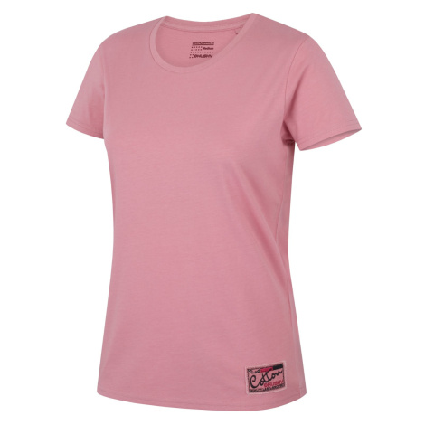 Women's cotton T-shirt HUSKY Tee Base L pink