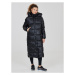 Athlecia Vatovaná bunda Elly W Maxi Puffer EA233361 Čierna Regular Fit