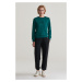 MIKINA GANT REG TONAL SHIELD C-NECK SWEAT DEEP FOREST