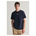 TRIČKO GANT CONTRAST SMALL LOGO TSHIRT EVENING BLUE