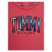 Tommy Hilfiger Mikina Tartan Logo KG0KG07098 M Ružová Regular Fit