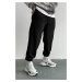 84184 Dewberry 3 Thread Mens Sweatpants-BLACK