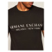 Armani Exchange Tričko 8NZT72 Z8H4Z 1200 Čierna Slim Fit