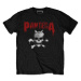 Pantera Tričko Horned Skull Stencil Unisex Black