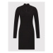 MICHAEL Michael Kors Každodenné šaty MU2815533D Čierna Slim Fit