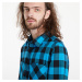 Košeľa Urban Classics Checked Flanell Shirt Black/ Blue