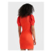 Desigual Každodenné šaty Valentina 22WWVK78 Červená Slim Fit