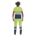 Cerva Cadiz Pánska HI-VIS polokošeľa 03050053 žltá/navy