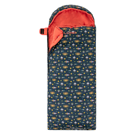 Children's blanket sleeping bag LOAP FIEMME COSMO Blue/Red