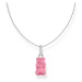 Thomas Sabo KE2209-052-9-L45V Necklace with pink Gold Bears Pendant and Zirconia 40-45 cm