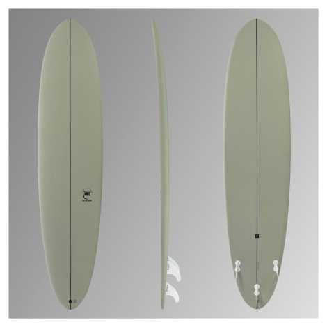 Surfovacia doska 500 Hybrid 8' dodávaná s 3 plutvičkami OLAIAN