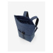 Batoh Reisenthel Rolltop Backpack Herringbone Dark Blue