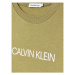 Calvin Klein Jeans Mikina Institutional Logo IU0IU00162 Zelená Regular Fit