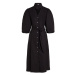 Šaty Karl Lagerfeld Hun'S Pick Collar Shirt Dress Black