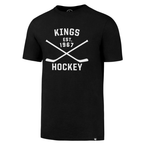 Los Angeles Kings pánske tričko 47 Splitter Tee Black 47 Brand