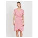 Ružové zavinovacie šaty VILA Nayeli - Ženy