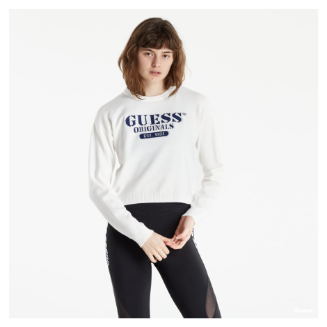 GUESS Front logo sweater