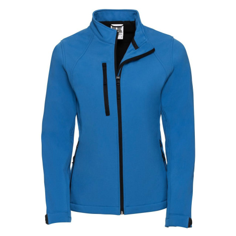 Blue Women's Soft Shell Russell Jacket