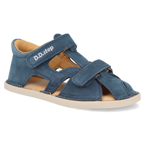 Barefoot detské sandále D.D.step – G076-51665 modré